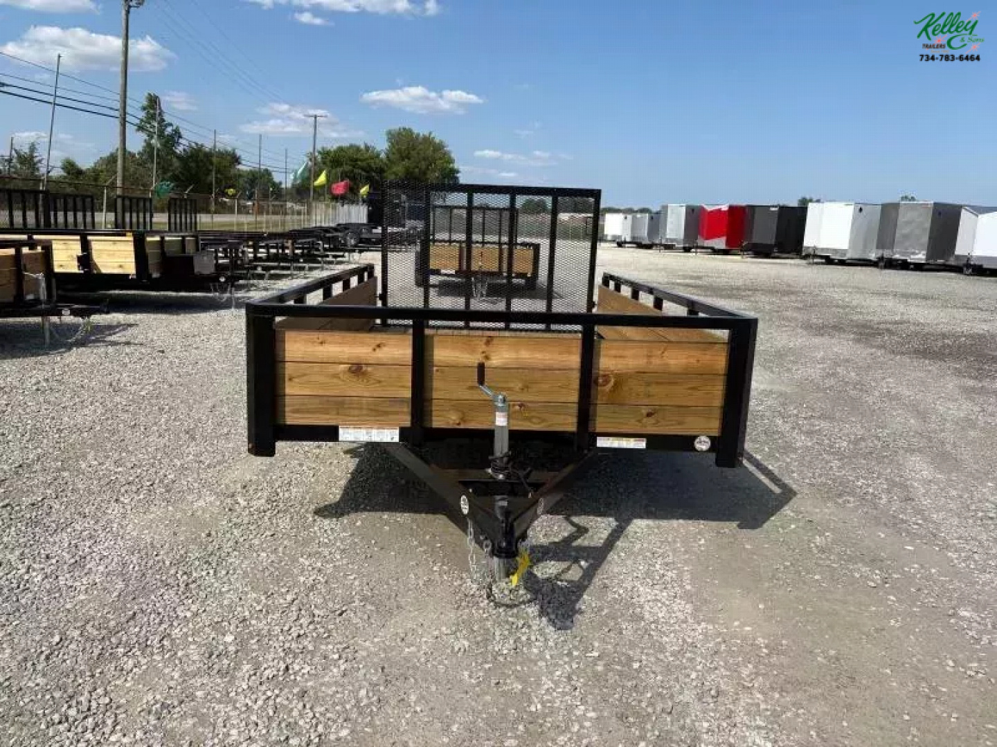 New 2025 Sure-Trac 7x12 3K 3-Board Utility Trailer