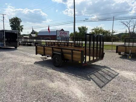 New 2025 Sure-Trac 7x12 3K 3-Board Utility Trailer
