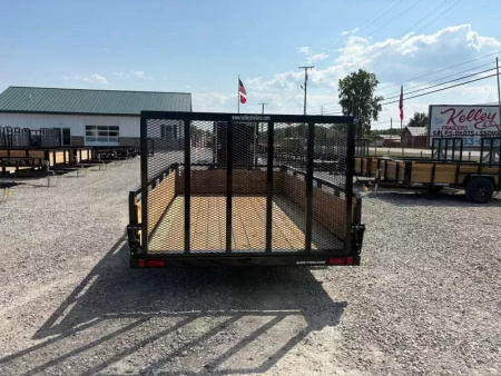 New 2025 Sure-Trac 7x12 3K 3-Board Utility Trailer