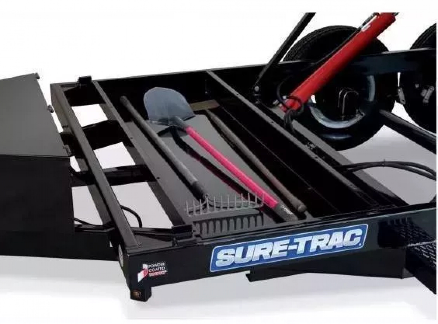 New 2025 Sure-Trac 82"x14 14K Low Pro Telescopic Dump