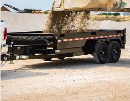 New 2026 Punch Trailers 83x14 14K Dump Trailer