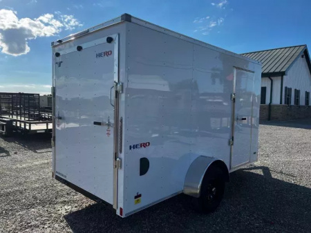 New 2026 Bravo 6x12 3K Hero Cargo Trailer