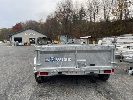 New 2026 Galvanized 6x12 10k GVWR Dump Trailer