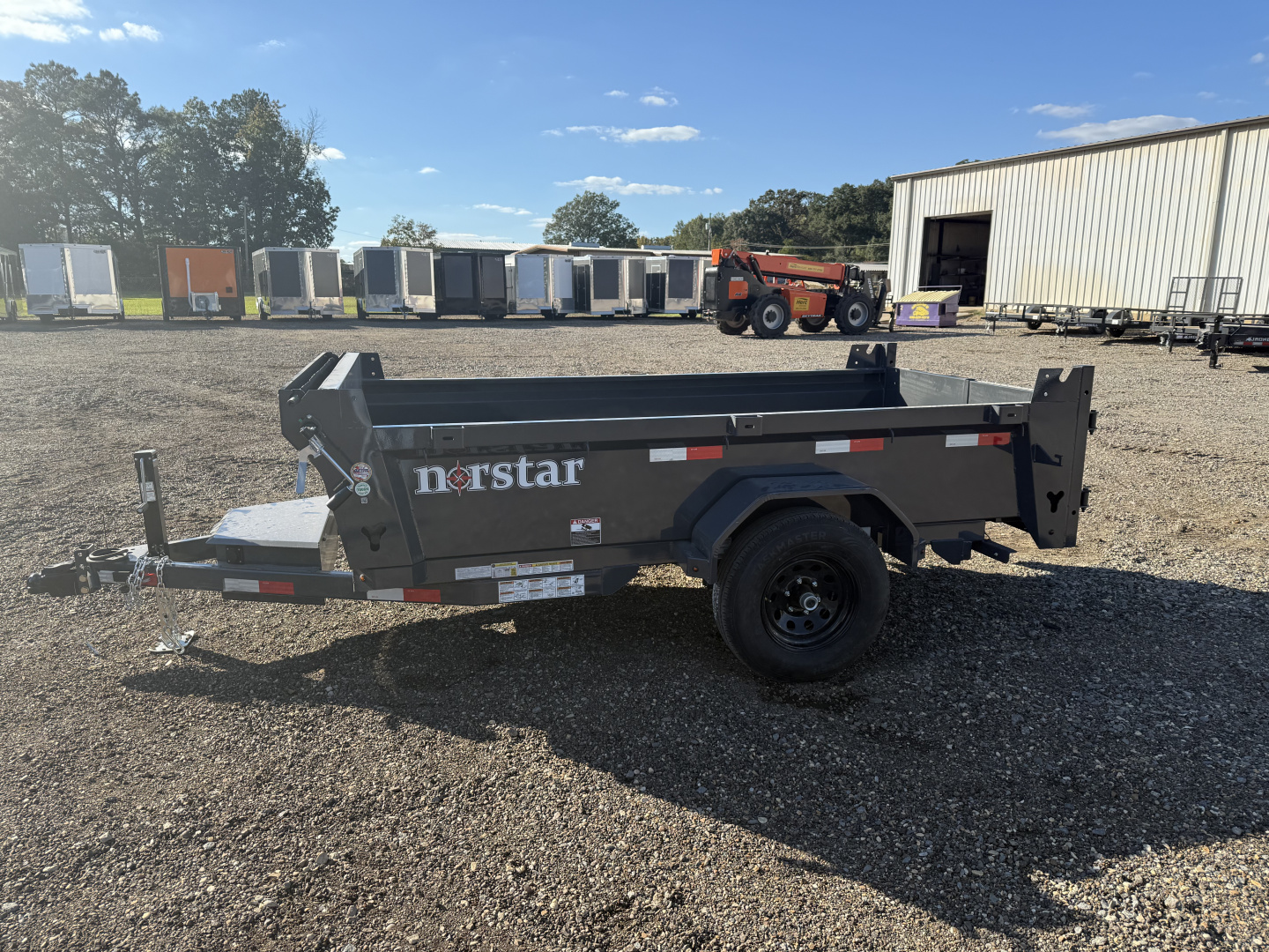 New 2026 Norstar DCB6010051_12000_GRY Single 5.2K Axle Dump Trailer