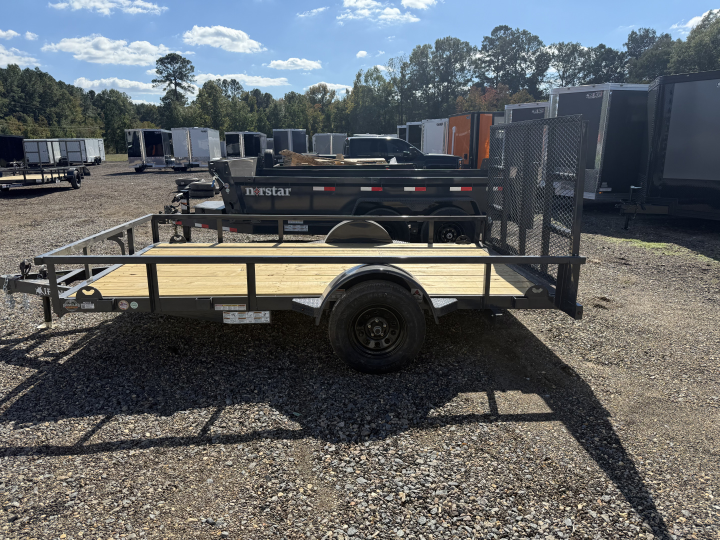 New 2026 Norstar UTB 83x12 Utility Trailer
