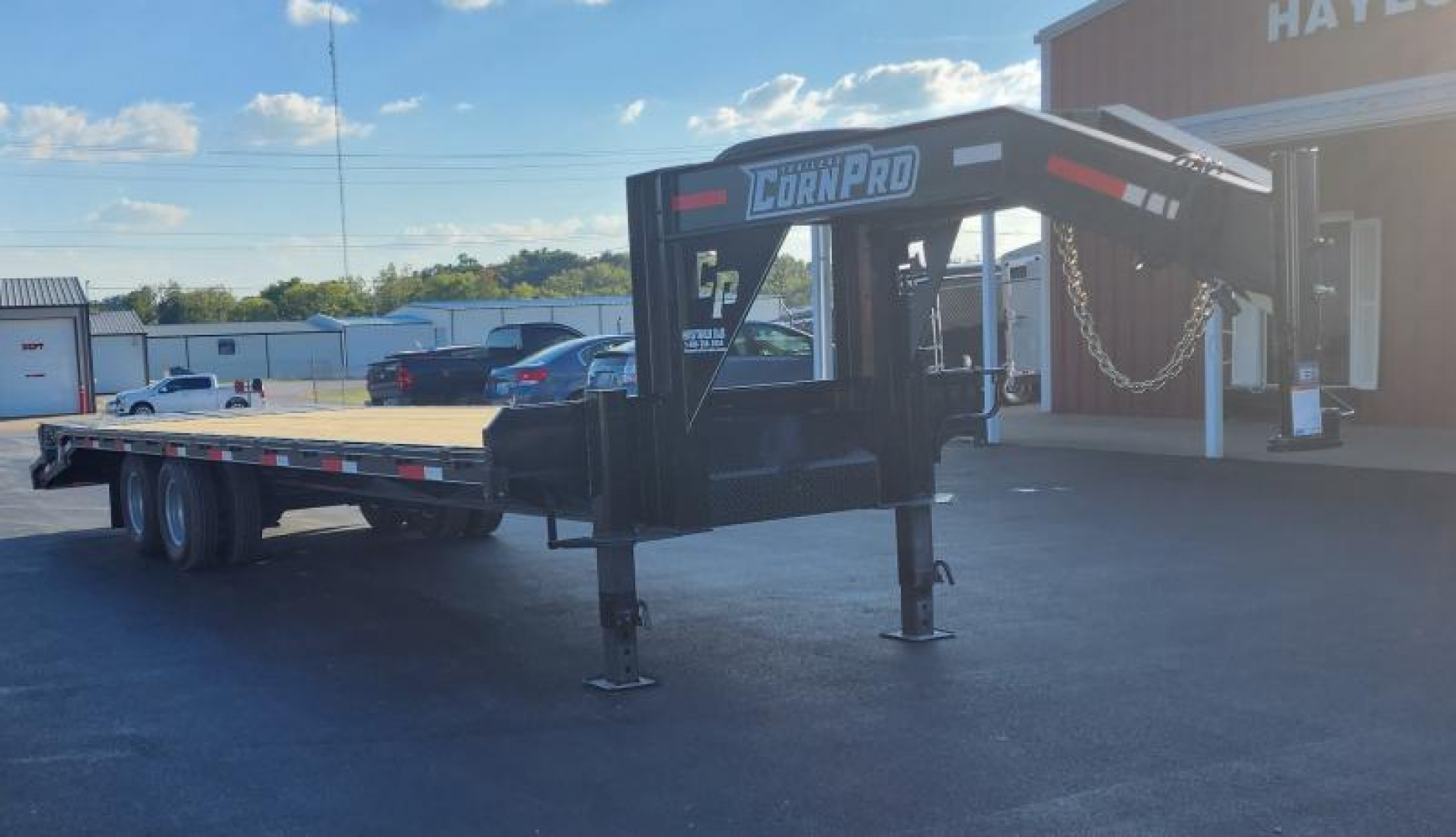 New 2024 CornPro 30' Gooseneck Equipment Trailer
