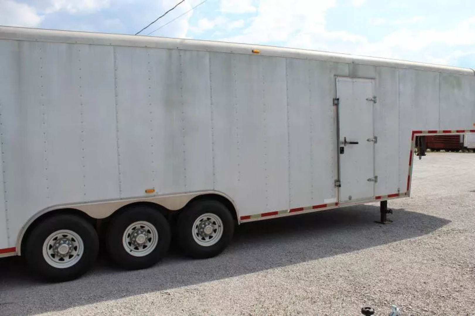 Used 2005 Haulmark Trailers Gooseneck Cargo / Enclosed Trailer