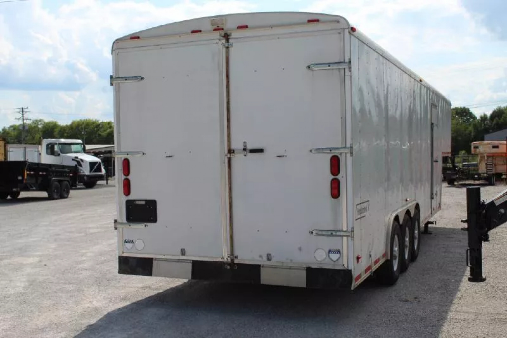 Used 2005 Haulmark Trailers Gooseneck Cargo / Enclosed Trailer