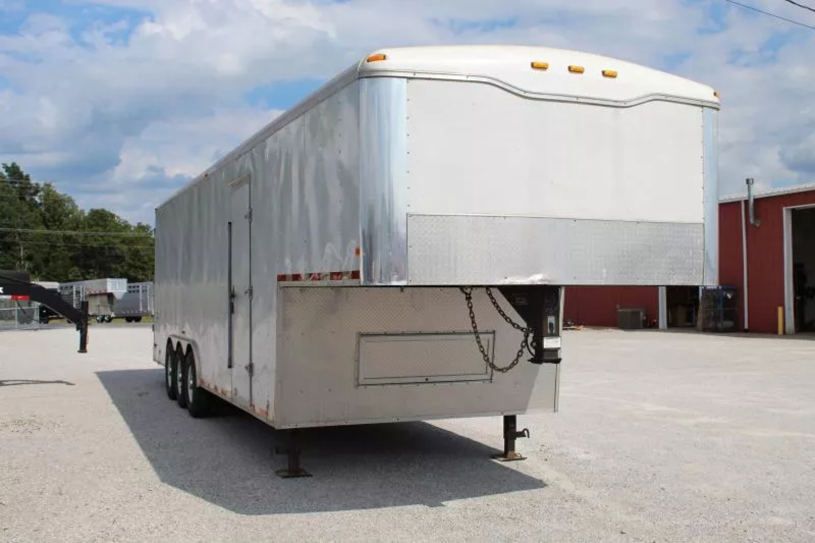 Used 2005 Haulmark Trailers Gooseneck Cargo / Enclosed Trailer