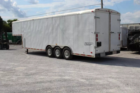 Used 2005 Haulmark Trailers Gooseneck Cargo / Enclosed Trailer