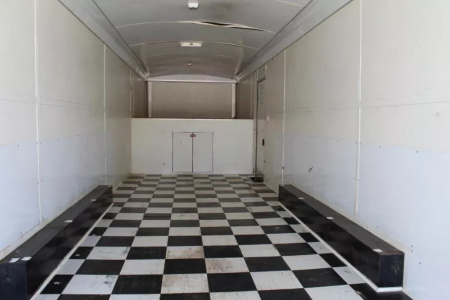 Used 2005 Haulmark Trailers Gooseneck Cargo / Enclosed Trailer