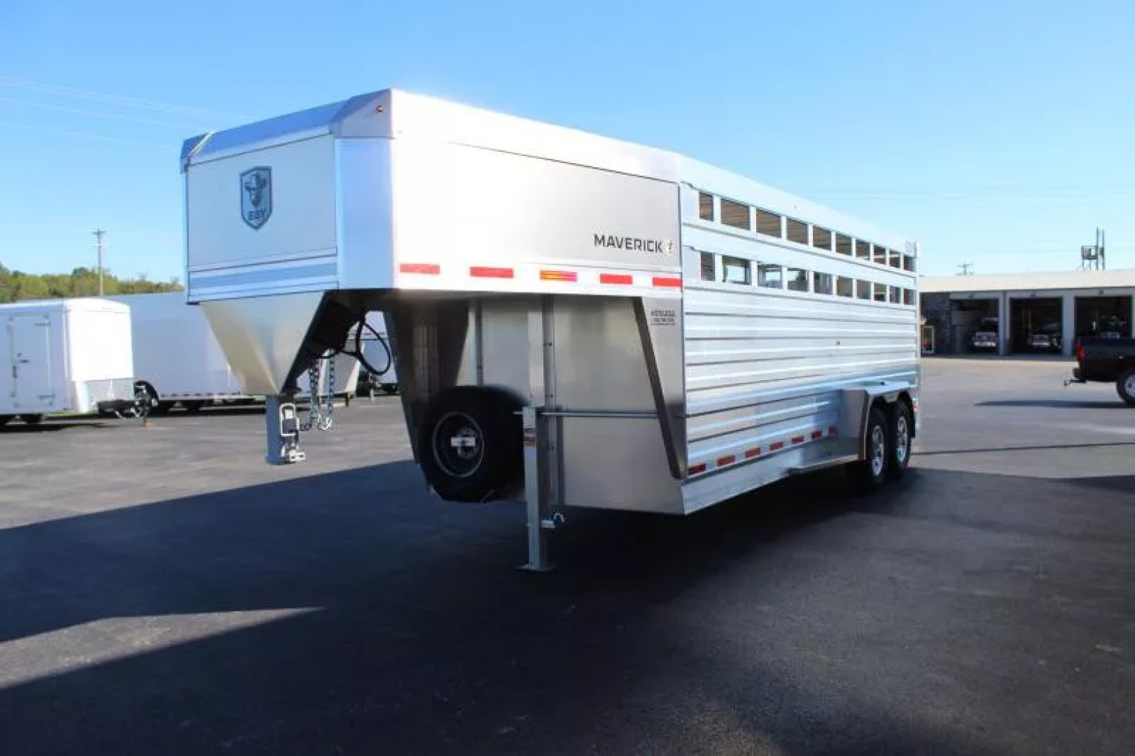New 2026 EBY Maverick Stock / Stock Combo Trailer