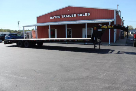Used 2022 Big Tex Trailers Gooseneck Flat Equipment Trailer