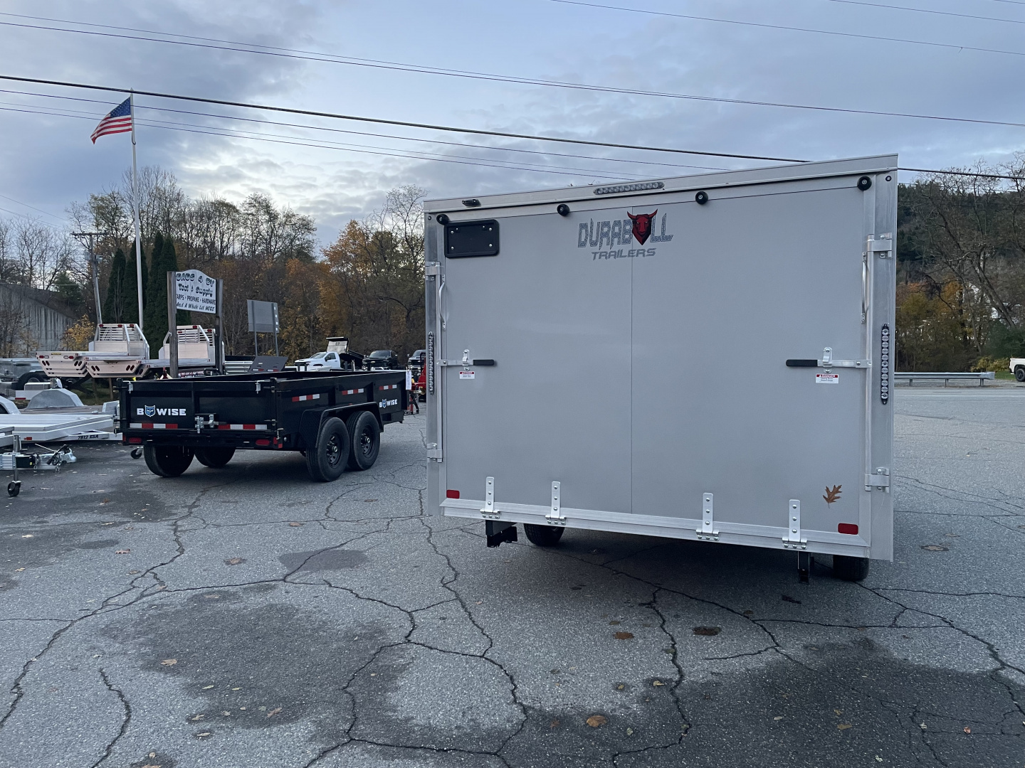 New 2026 Durabull DBMS101X12SA Snowmobile Trailer