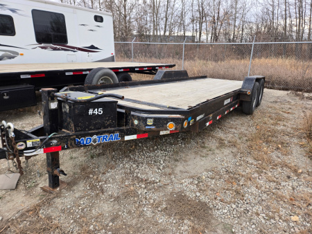 Used 2016 Load Trail USED-83''X22' TILTDECK 14000 GVWR Tilt Trailer