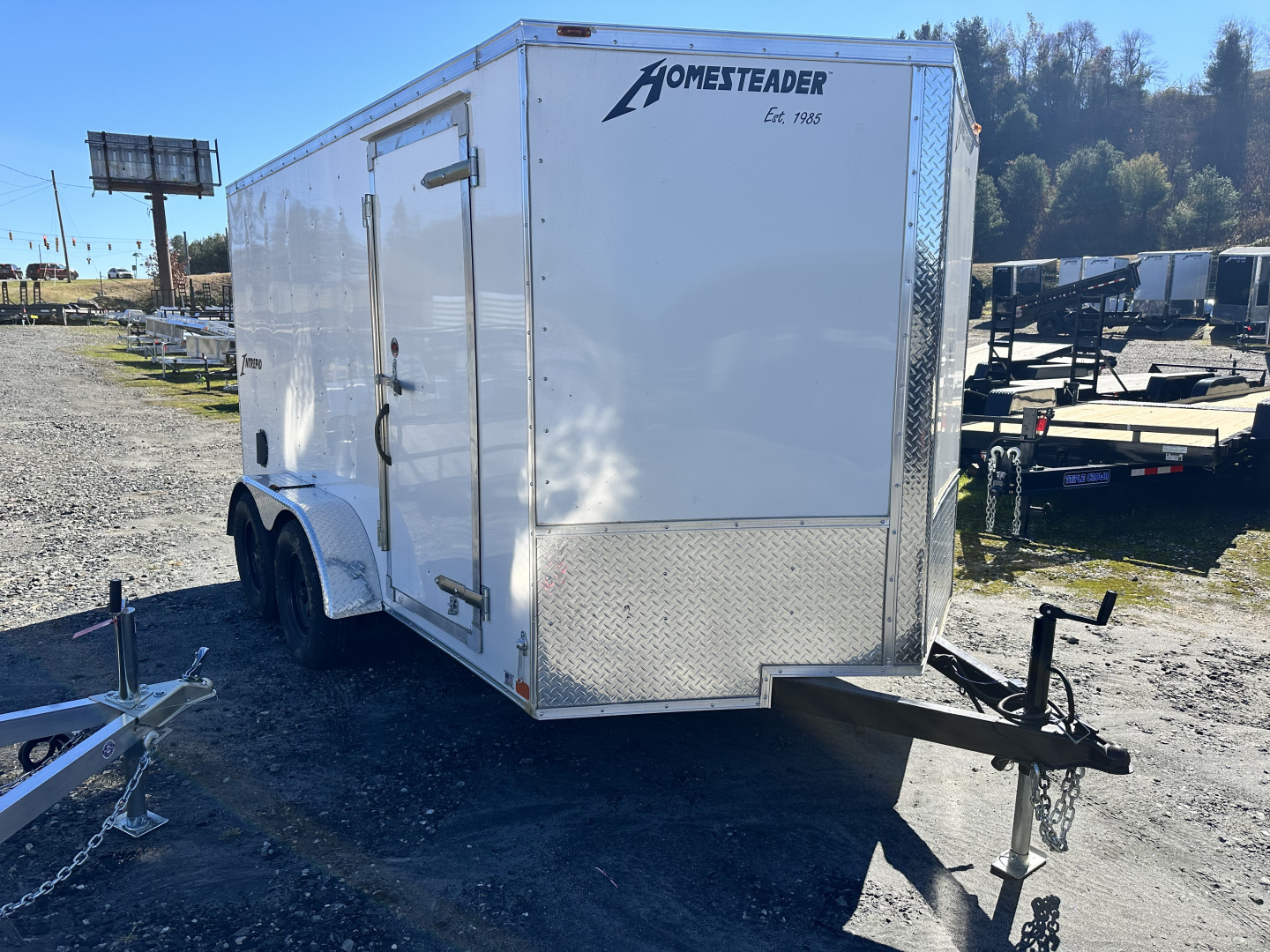 Used 2025 Homesteader Trailer USED 712IT Cargo / Enclosed Trailer