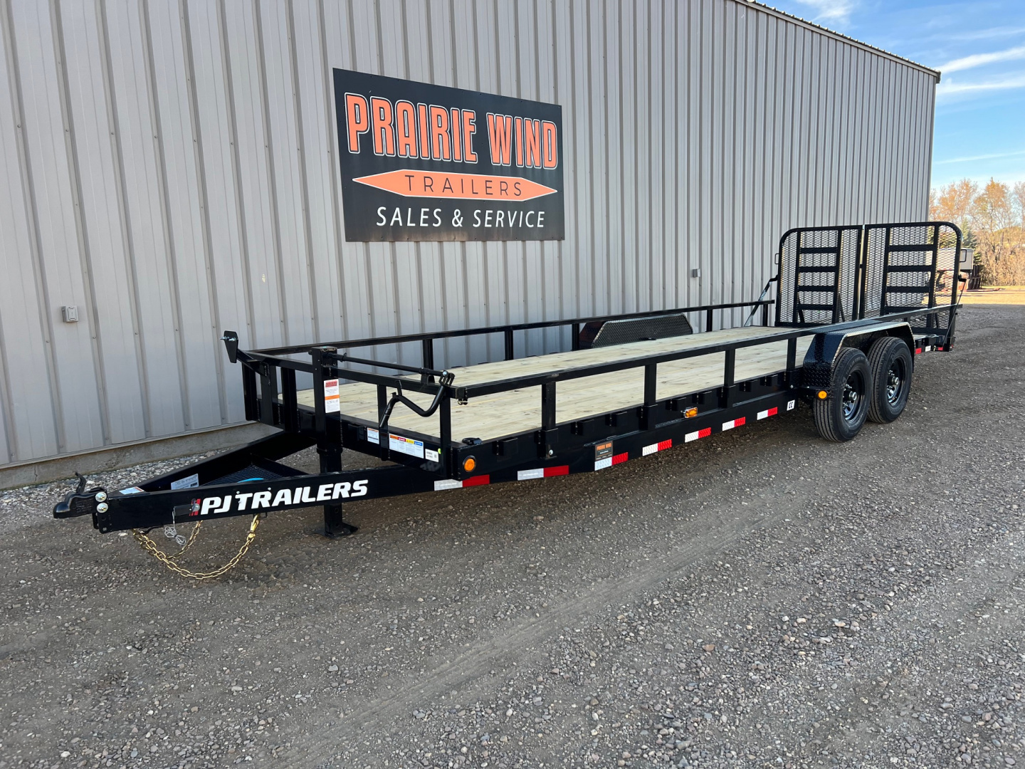 New 2026 PJ Trailers 24' Rail Side CC Equipment Trailer