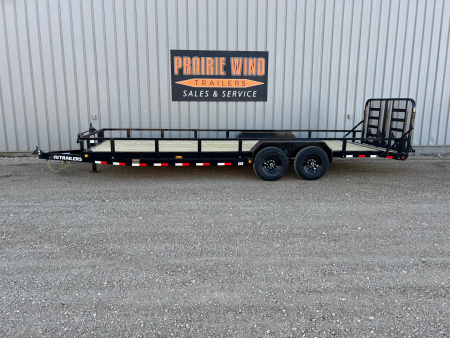New 2026 PJ Trailers 24' Rail Side CC Equipment Trailer