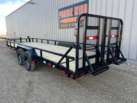 New 2026 PJ Trailers 24' Rail Side CC Equipment Trailer