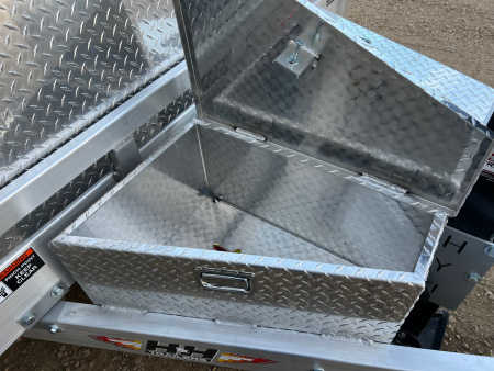 New 2026 H&H Trailers 22' Aluminum Speed Loader Tilt Trailer