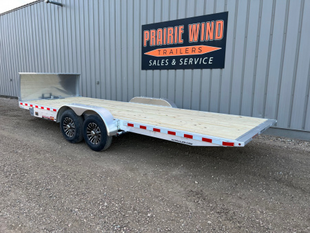 New 2026 H&H Trailers 22' Aluminum Speed Loader Tilt Trailer