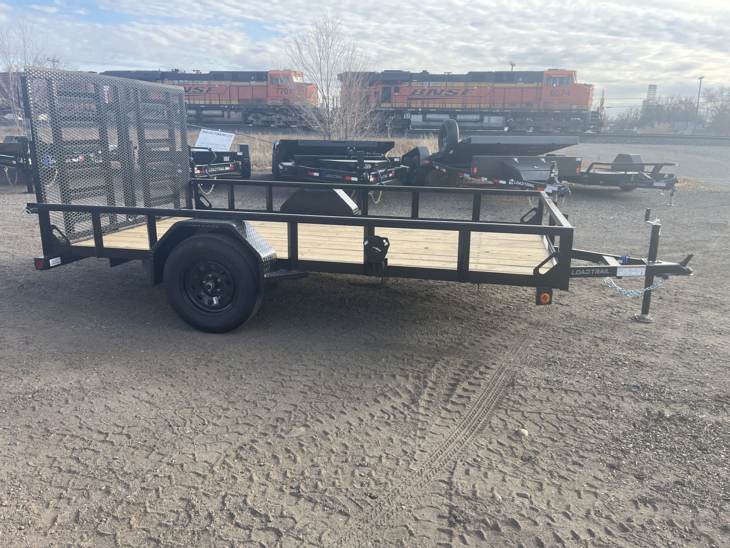 New 2026 Load Trail 83" x 12' Single Axle (2" x 3" Angle Frame)