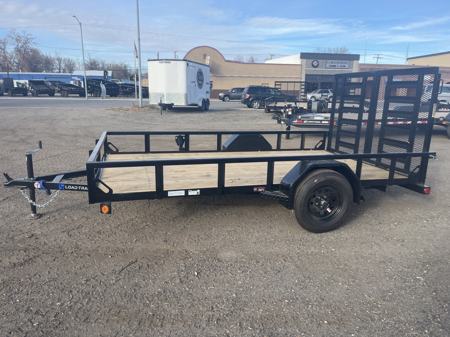 New 2026 Load Trail 83" x 12' Single Axle (2" x 3" Angle Frame)