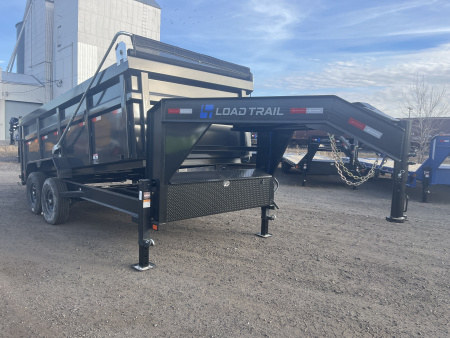 New 2026 Load Trail 83" x 16' Tandem Axle Gooseneck Low-Pro Dump