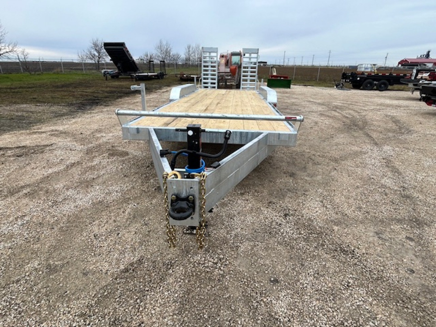 New 2026 Canada Trailers 24 ft Galvanized Triple Axle Equipment Trailer