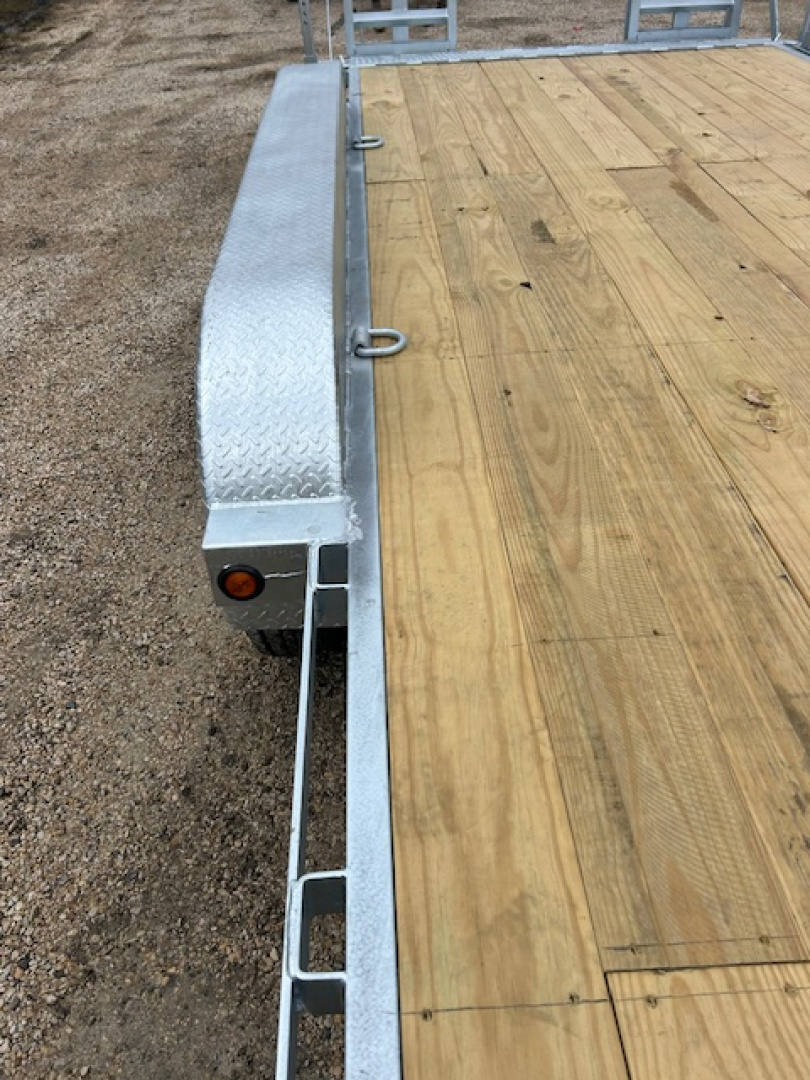 New 2026 Canada Trailers 24 ft Galvanized Triple Axle Equipment Trailer