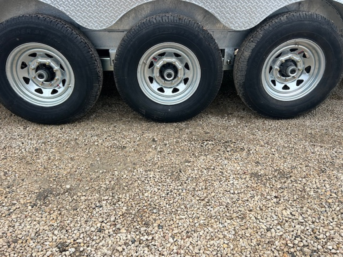 New 2026 Canada Trailers 24 ft Galvanized Triple Axle Equipment Trailer