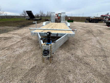 New 2026 Canada Trailers 24 ft Galvanized Triple Axle Equipment Trailer