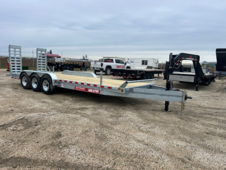 New 2026 Canada Trailers 24 ft Galvanized Triple Axle Equipment Trailer