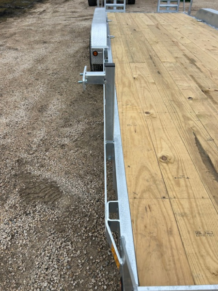 New 2026 Canada Trailers 24 ft Galvanized Triple Axle Equipment Trailer