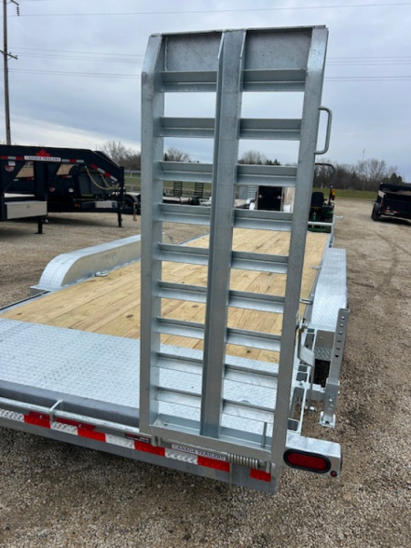 New 2026 Canada Trailers 24 ft Galvanized Triple Axle Equipment Trailer