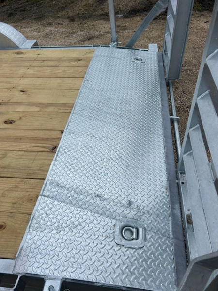 New 2026 Canada Trailers 24 ft Galvanized Triple Axle Equipment Trailer