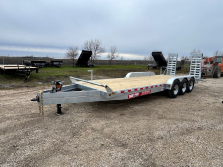 New 2026 Canada Trailers 24 ft Galvanized Triple Axle Equipment Trailer