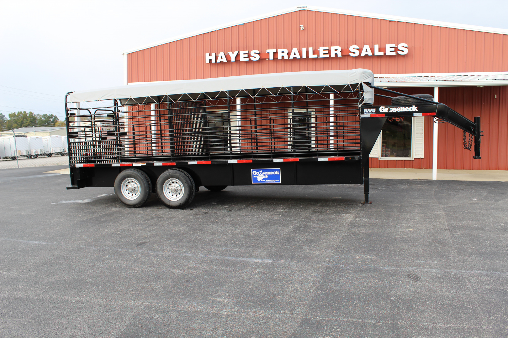 New 2026 Gooseneck Trailer MFG 262068 Stock / Stock Combo Trailer
