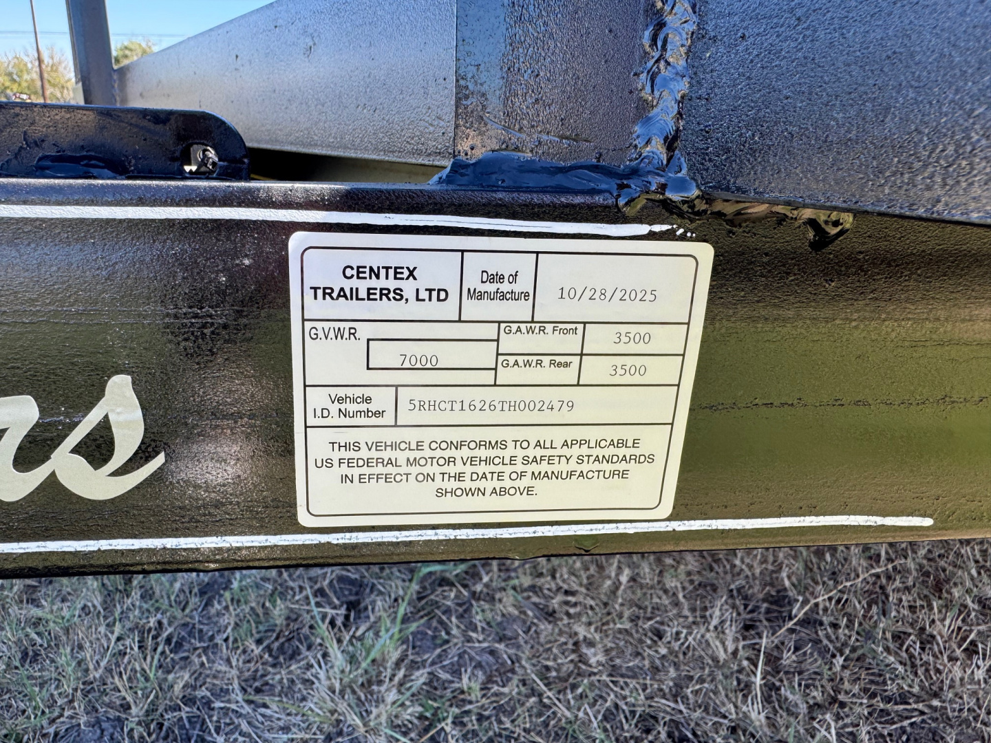 New 2026 Centex Trailers 64X167KBP-2479 Utility Trailer