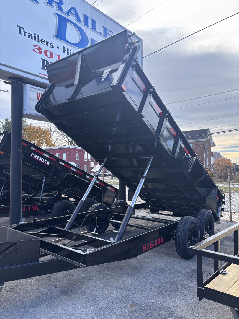 New 2026 Premier Trailers Inc. HDT 816-14K LPHD Dump Trailer