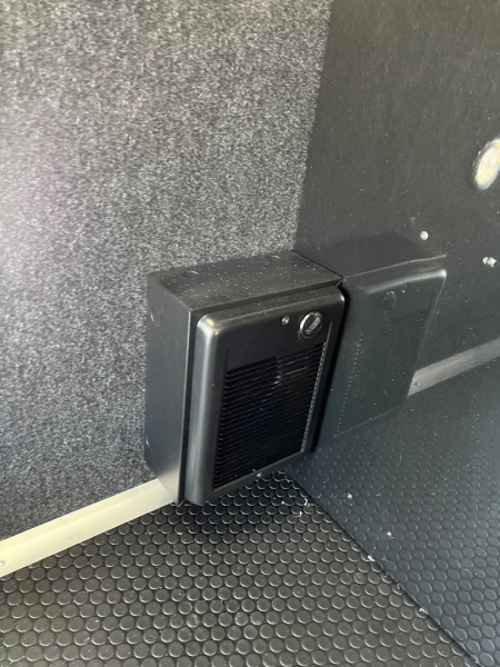 New 2026 Haulmark 34 Bathoom Race Trailer, Air Prep PKG, Awning, Polycor, Insulated, Window, 54" ALX Slide Out Step, A/C + Heat