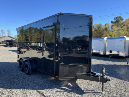 New 2026 Spartan Cargo 7x16 Enclosed Trailer With 7' 6  Interior Height, Race Wing, 12  On Center Frame, Interior Lighting, Polycor, 16  On Center Construction Throughout
