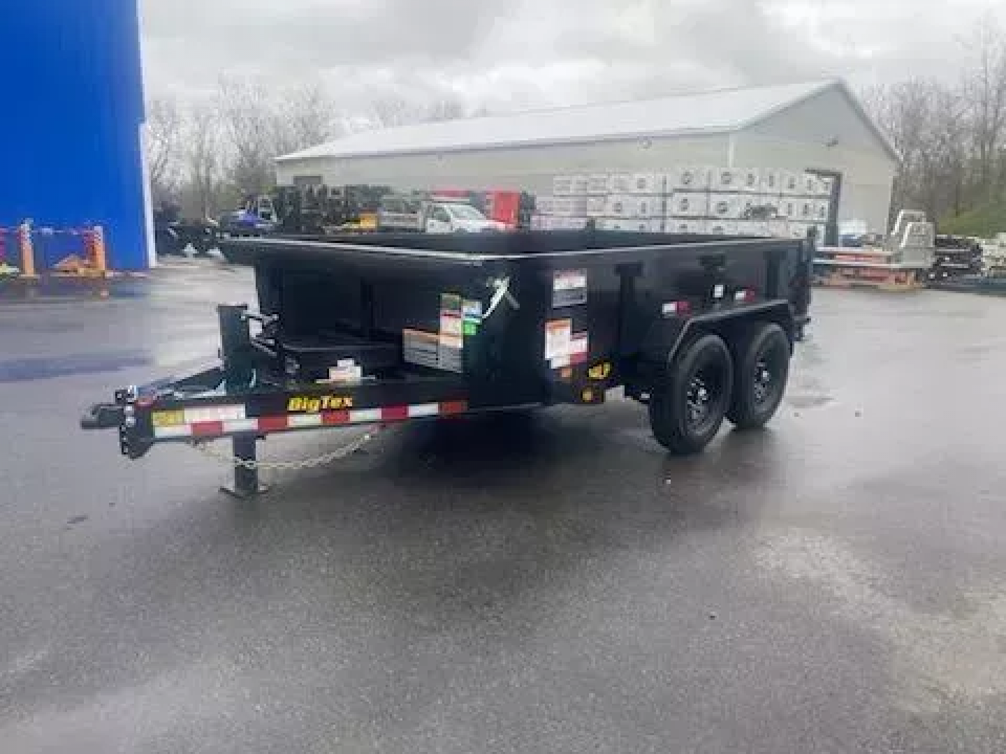 New 2026 Big Tex Trailers 14LP-12BK6SIRPD 7X12 TA Dump Trailer