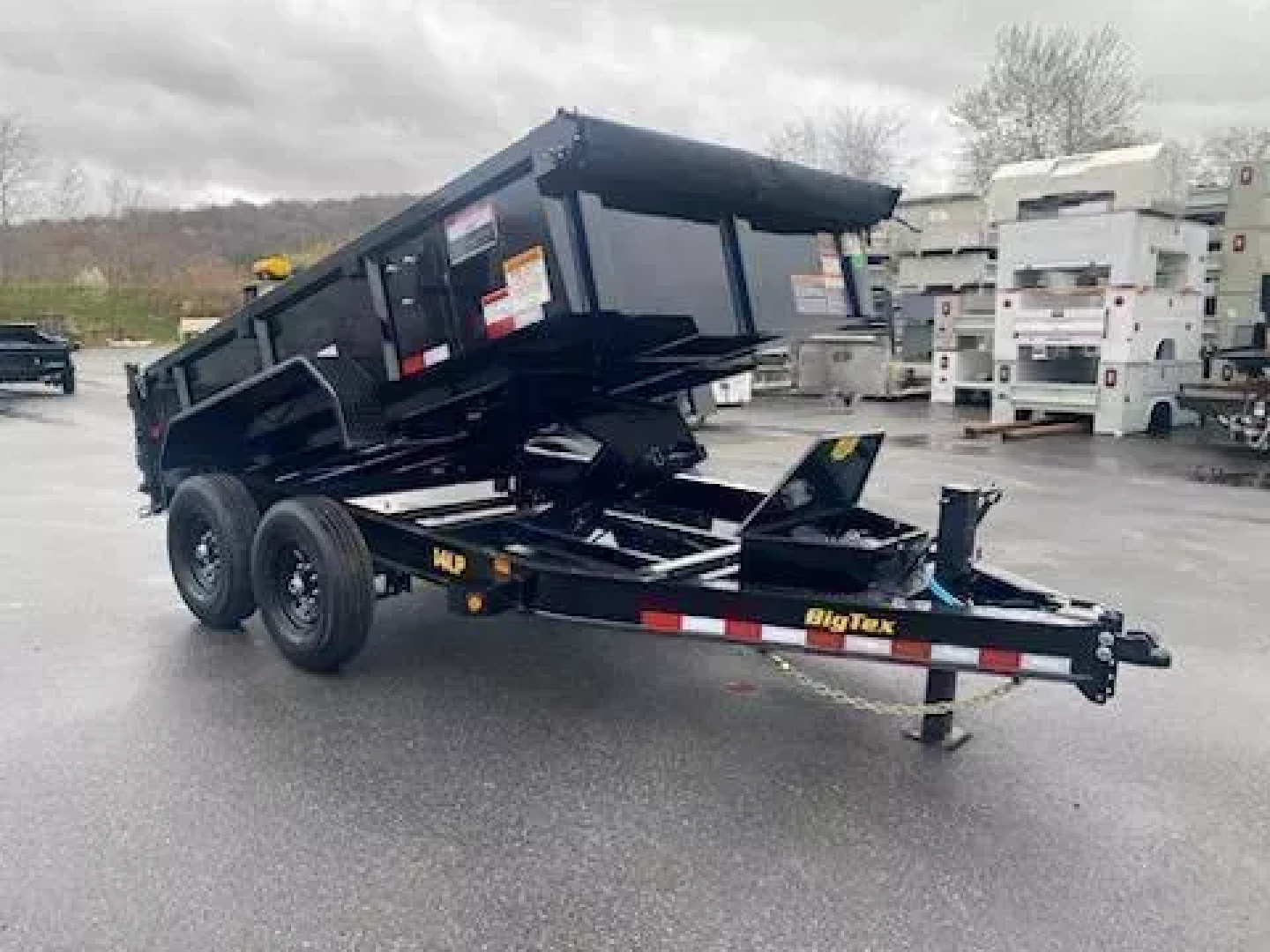 New 2026 Big Tex Trailers 14LP-12BK6SIRPD 7X12 TA Dump Trailer