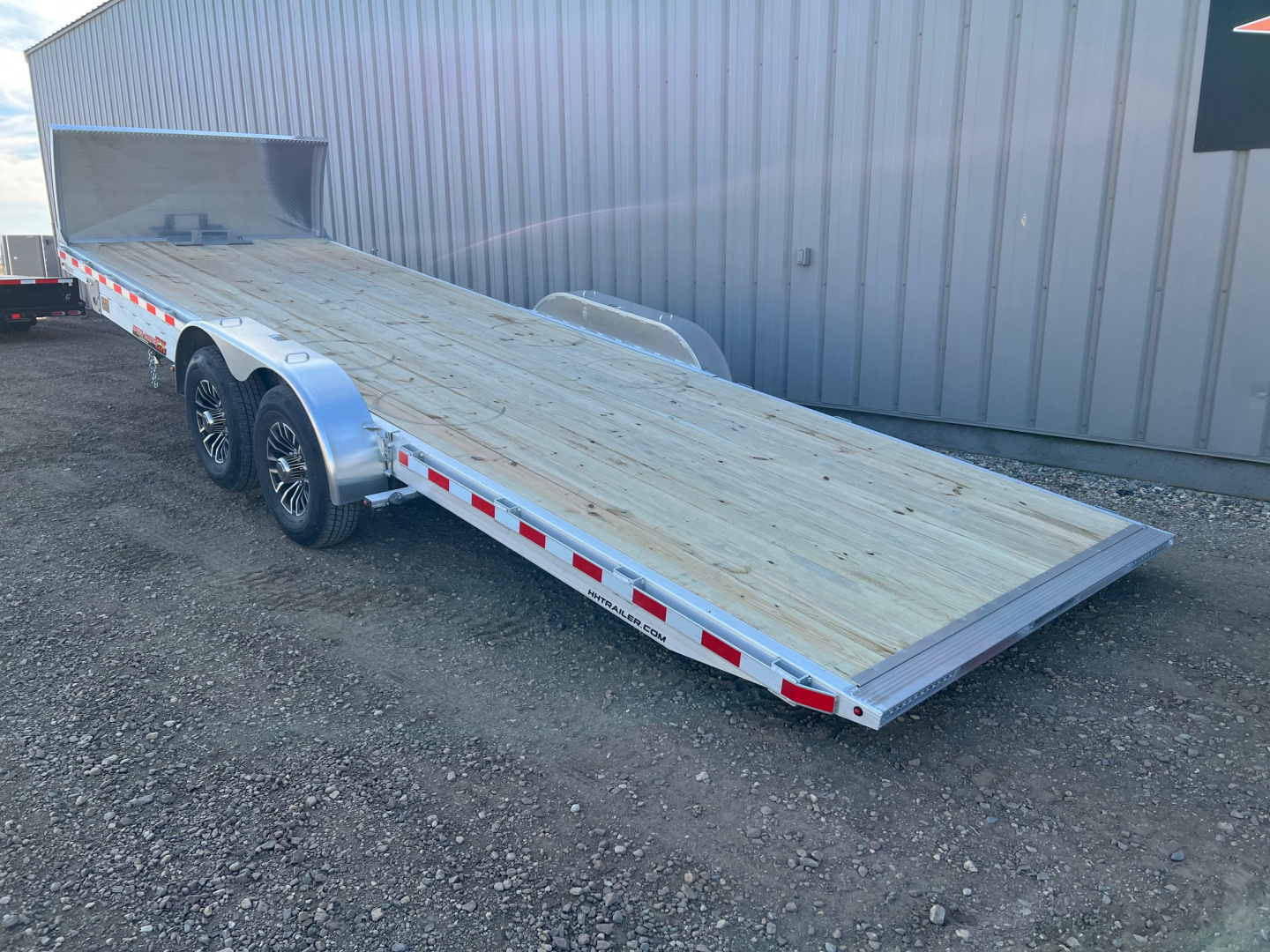 New 2026 H&H Trailers 24' Aluminum Speed Loader Tilt Trailer