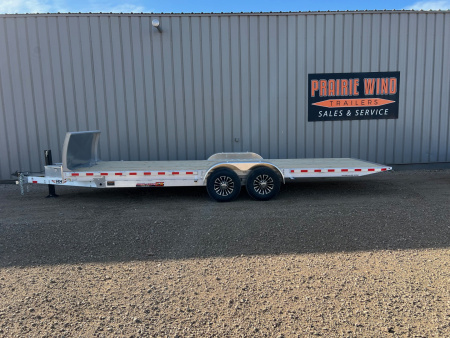 New 2026 H&H Trailers 24' Aluminum Speed Loader Tilt Trailer
