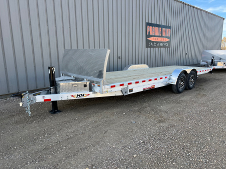 New 2026 H&H Trailers 24' Aluminum Speed Loader Tilt Trailer