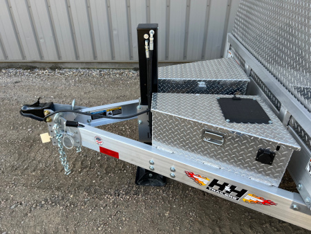 New 2026 H&H Trailers 24' Aluminum Speed Loader Tilt Trailer