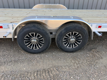 New 2026 H&H Trailers 24' Aluminum Speed Loader Tilt Trailer