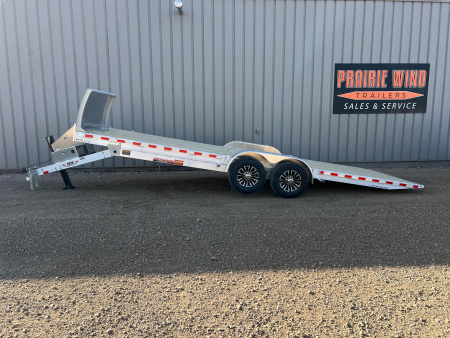 New 2026 H&H Trailers 24' Aluminum Speed Loader Tilt Trailer